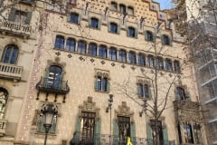 ARCHITECTURE CREATED BY A. GAUDI, PASSEIG DE GRACIA