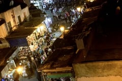 NIGHT- STREETS IN MARRAKECH